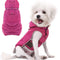 Warm Dog Jacket, Snowproof Windproof Waterproof Dog Winter Coat for Cold Weather - Soft Fleece Lining and Warm Thick Padded Dog Snow Coat with Detachable Hood for Puppy Small Medium Dogs