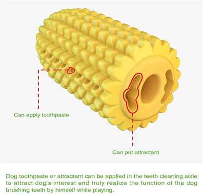 Dog Chew Toys for Large Medium Breed, 2 Pack Dog Toothbrush Clean Teeth Interactive Toys, Dog Squeaky and Rope Toys, Non-Toxic Natural Rubber Long Lasting Indestructible Dog Toys