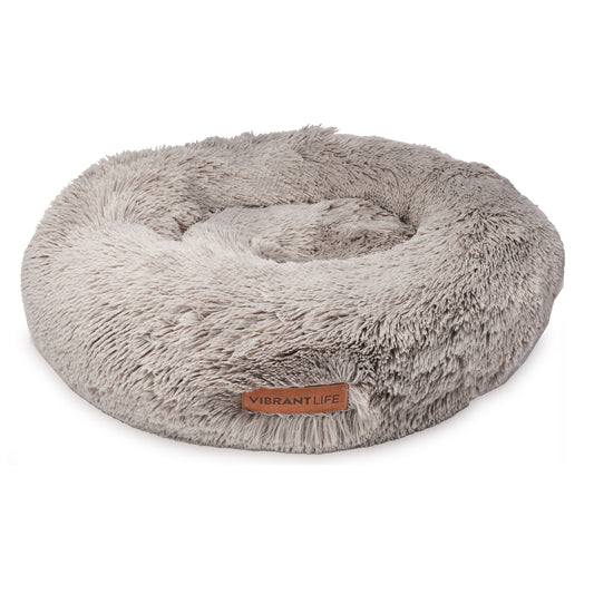 Dog Plush Donut Bed